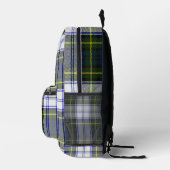 Sac À Dos Imprimé Gordon Dress Plaid Monogrammé (Droite)