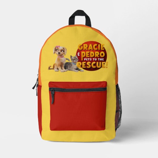 Sac À Dos Imprimé Gracie & Pedro Dynamic Duo (Recto)