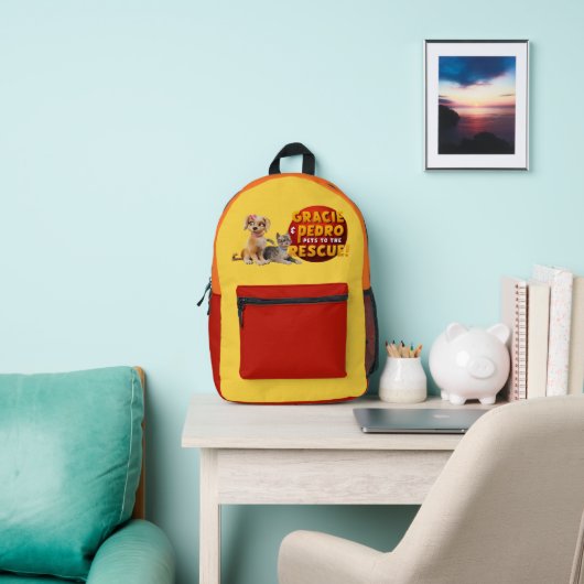 Sac À Dos Imprimé Gracie & Pedro Dynamic Duo (Insitu)