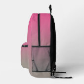Sac À Dos Imprimé Gradient Ombre rose (Droite)