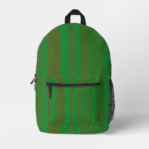 Sac À Dos Imprimé Grandes Brown vertes