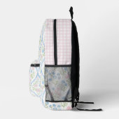 Sac À Dos Imprimé Grandmillennial Pastel Floral (Droite)