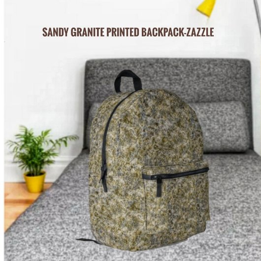 Sac À Dos Imprimé Granite de sable