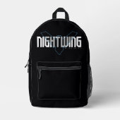 Sac À Dos Imprimé Graphique de nom high-tech Nightwing (Recto)
