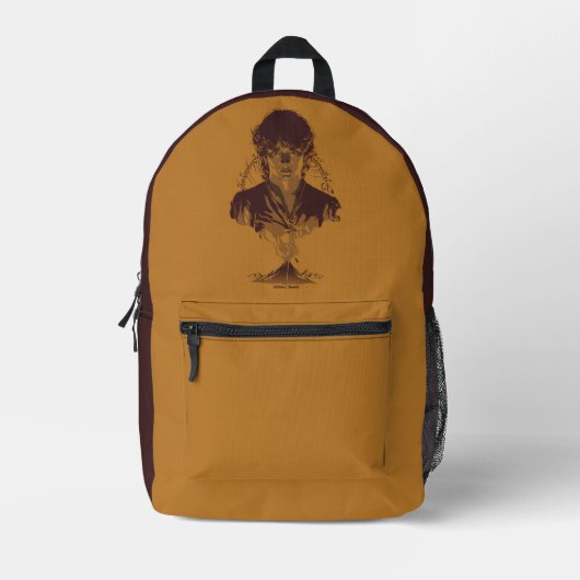 Sac À Dos Imprimé Graphisme de l'inscription Tengwar de FRODO™ MOUNT (Recto)