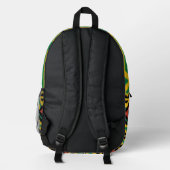 Sac À Dos Imprimé Gras Afrique (Verso)
