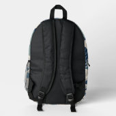 Sac À Dos Imprimé Great Wave Japanese Art Backpack (Verso)