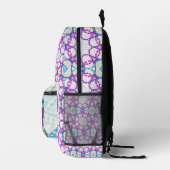 Sac À Dos Imprimé Grenouille joyeuse et vibrante enchantée, (Droite)