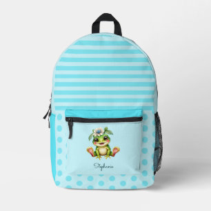 Sac À Dos Imprimé Grenouille mûre