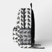 Sac À Dos Imprimé Grenouilles (Droite)