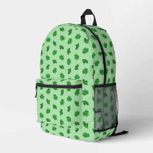 Sac À Dos Imprimé Grenouilles (Coin arrière droit)