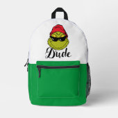 Sac À Dos Imprimé Grille | Le Mec (Recto)