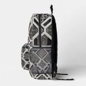 Sac À Dos Imprimé Grille Vibe (Droite)