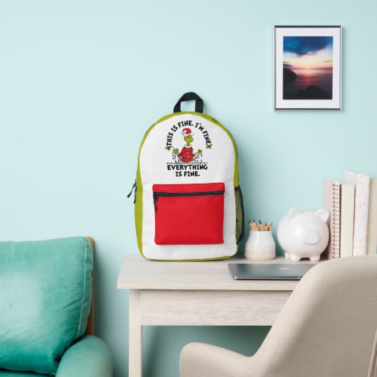 Sac À Dos Imprimé Grinch | Tout va bien (Insitu)