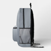 Sac À Dos Imprimé Gris argenté profond à tons clairs (Droite)