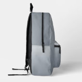 Sac À Dos Imprimé Gris argenté profond à tons clairs (Gauche)