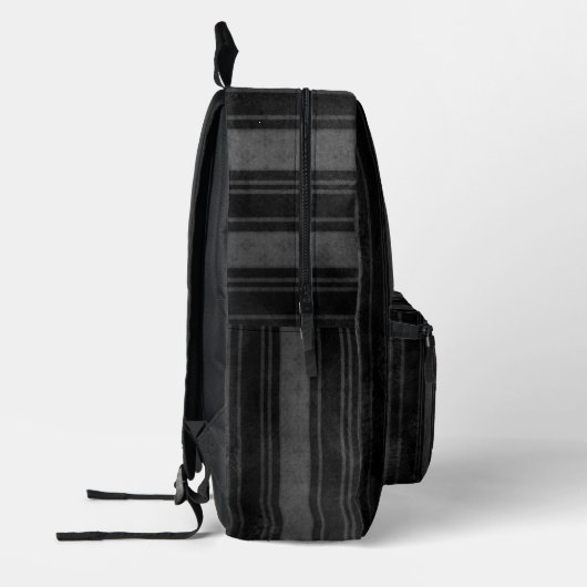 Sac À Dos Imprimé Gris foncé (Gauche)