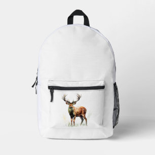 Sac À Dos Imprimé Gros Cerf Raté