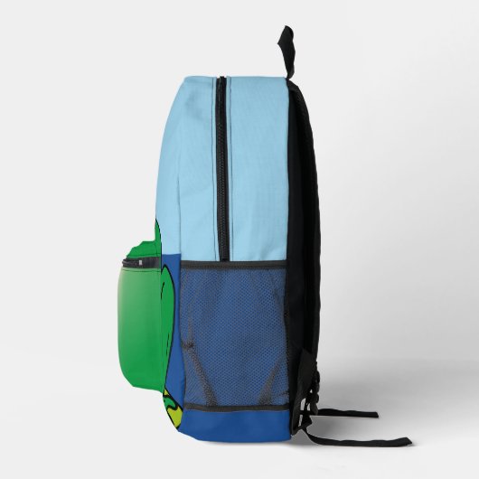 Sac À Dos Imprimé Grosse grenouille verte (Droite)