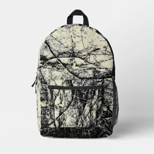 Sac À Dos Imprimé Grunge (Recto)