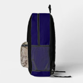 Sac À Dos Imprimé Guerrier casqué de Léonard (Droite)