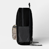 Sac À Dos Imprimé Guerrier casqué de Léonard (Droite)
