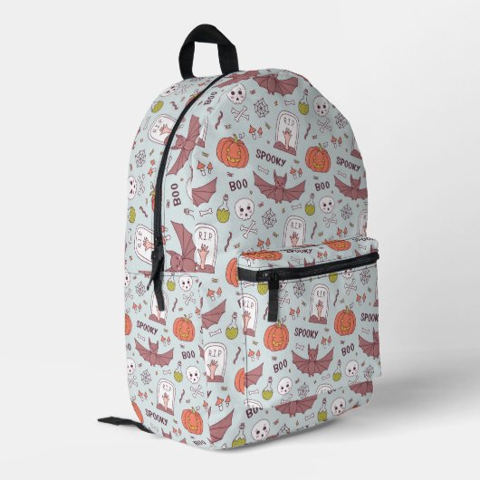 Sac À Dos Imprimé Halloween (Coin arrière gauche)