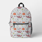 Sac À Dos Imprimé Halloween (Recto)