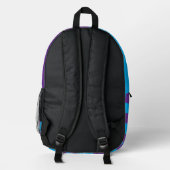 Sac À Dos Imprimé Hand Drawn Back To School Designed Backpack (Verso)