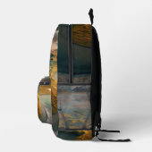 Sac À Dos Imprimé Harmonie d'or (Droite)
