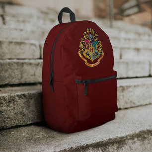 Sac À Dos Imprimé Harry Potter Armoiries de Poudlard - Couleurs co