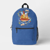 Sac À Dos Imprimé Harry Potter | Château de charme HOGWARTS™ (Recto)