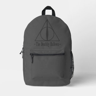 Sac À Dos Imprimé Harry Potter | L'Emblème Des Hauteurs Mortelles