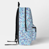 Sac À Dos Imprimé Hébreu (Gauche)
