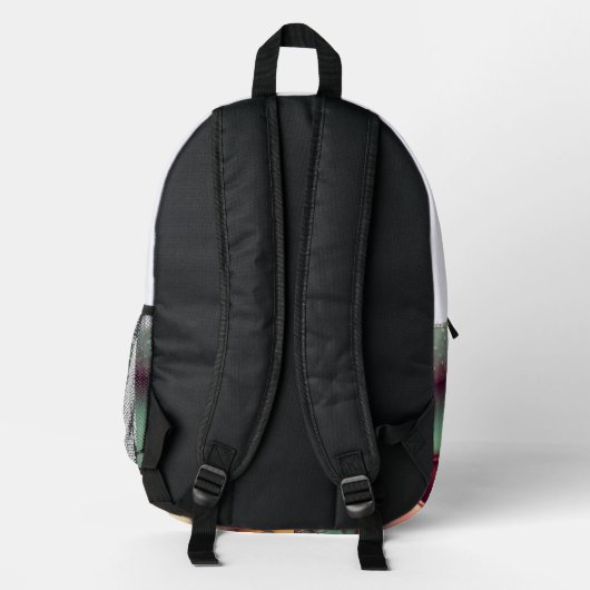Sac À Dos Imprimé heureux à l'école (Verso)
