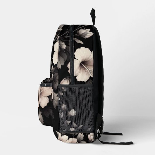 Sac À Dos Imprimé Hibiscus caché (Droite)
