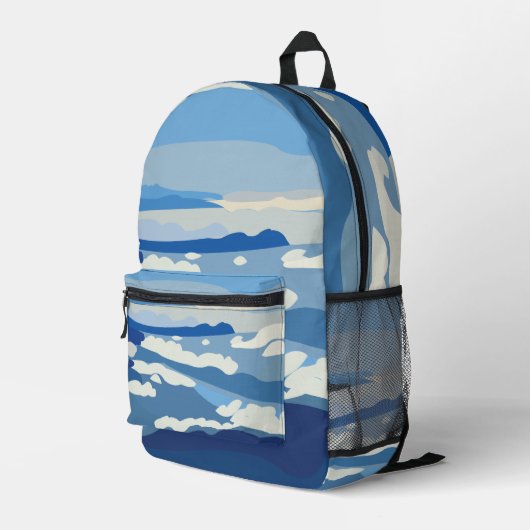 Sac À Dos Imprimé Himalayas Himalayan Mountains Asia Travel (Coin arrière droit)