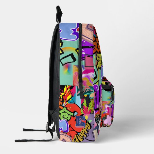 Sac À Dos Imprimé Hiphop backpack (Gauche)