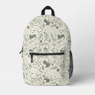 Sac À Dos Imprimé HOGWARTS™ Herbologie Motif magique