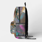 Sac À Dos Imprimé Holographic Glass Rainbow (Droite)
