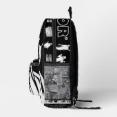 Sac À Dos Imprimé HORROR Comics Backpack (Droite)