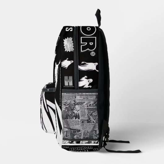 Sac À Dos Imprimé HORROR Comics Backpack (Droite)