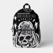 Sac À Dos Imprimé HORROR Comics Backpack (Recto)