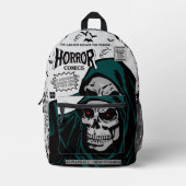Sac À Dos Imprimé HORROR Comics Backpack (Recto)