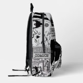 Sac À Dos Imprimé HORROR Comics Backpack  (Gauche)