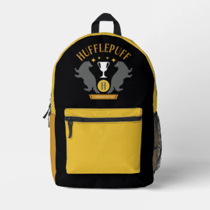 Sac À Dos Imprimé HUFFLEPUFF™ Badger and Cup House Pride Graphisme