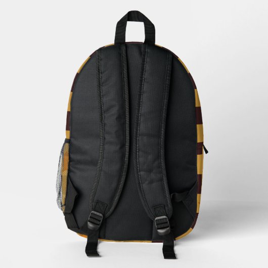 Sac À Dos Imprimé HUFFLEPUFF™ Check Plaid Motif (Verso)