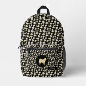 SAC À DOS IMPRIMÉ HUSKY BLING (Recto)