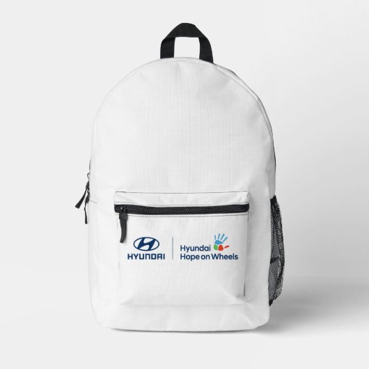 Sac À Dos Imprimé Hyundai x Hyundai Hope on Wheels Backpack (Recto)