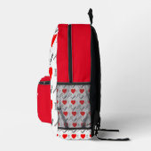 Sac À Dos Imprimé I coeur tennis -motif (Droite)